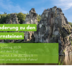 Veranstaltung am 30.08.: Wanderung zu den Externsteinen