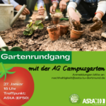 Gartenrundgang mit der AG Campusgarten